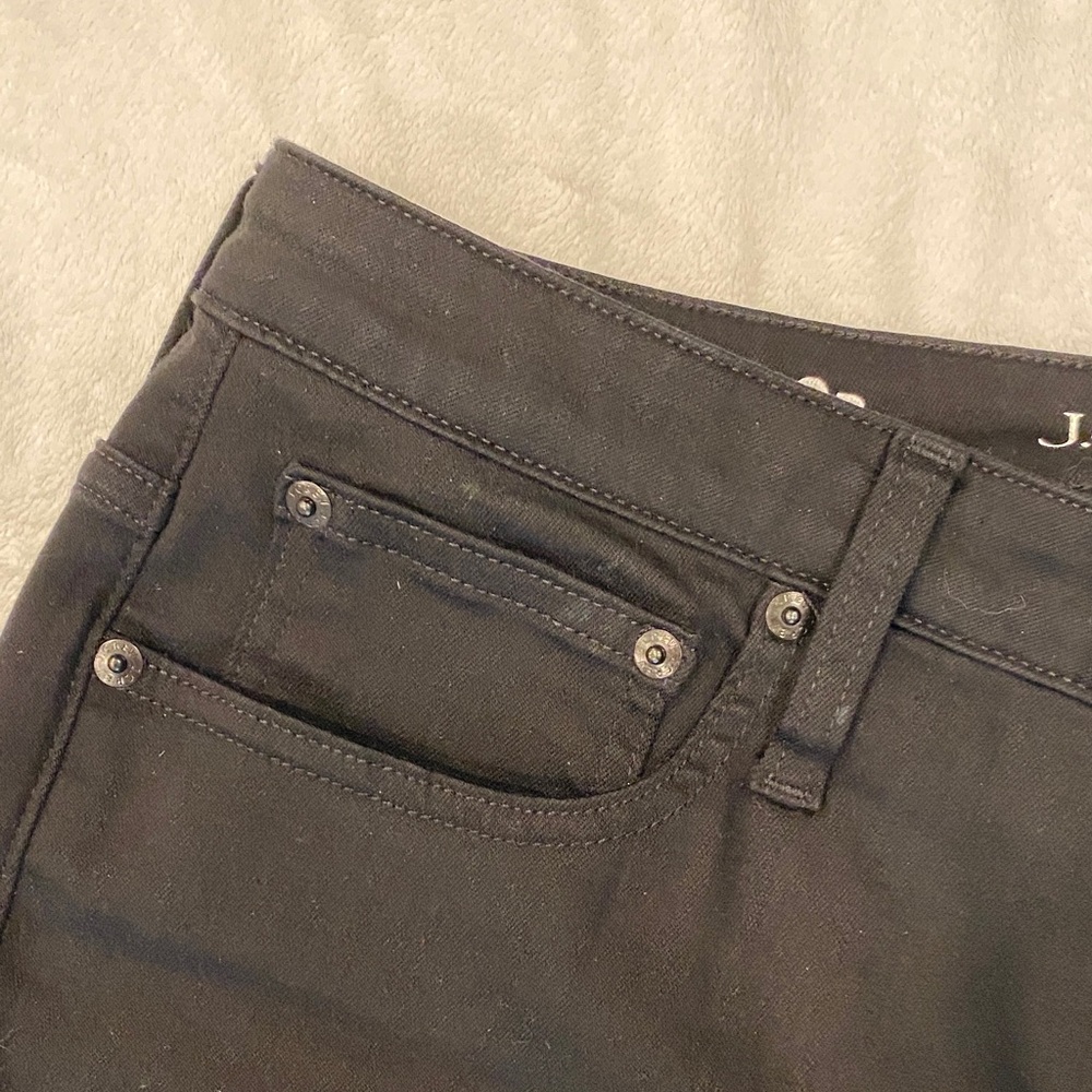 J. Crew Black Skinny Flare Jeans - Picture 5 of 10